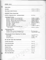 International Harvester Company B-275 engine timing gear, oil pump, and torque specifications table for page 17.