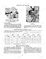 international-harvester-farmall-to-hi-clear-tractor-operators-manual-1004380r4-system-diagram-28.webp International Harvester Farmall 300, Farmall 300 Hi-Clear brake locking procedure and ground speed table by tire size.