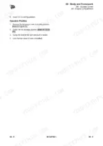 jcb-135-to-205-skidsteer-loader-service-manual-9813-6750-troubleshooting-65.webp JCB 135, 155, 175, 190, 205 service manual procedure for operating the engine compartment access cover locking pin.