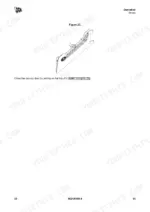 JCB 135, 150T, 155, 175, 190, 190T, 205, 205T canopy door operation diagram showing how to close the door.