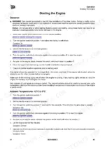jcb-135-to-hd-skidsteer-loader-operator-manual-9831-0450-procedures-53.webp JCB 135 HD, 155 HD operator manual page detailing engine starting procedures for normal and cold ambient temperatures.