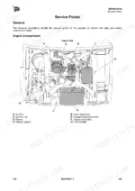 jcb-16c-1-18z-1-19c-1-compact-excavator-operator-manual-9831-5417-system-diagram-153.webp JCB 16C-1, 18Z-1, 19C-1 engine compartment service points diagram showing air filter, battery, and oil dipstick locations.