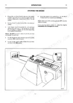 jcb-208s-minimaster-skid-steer-loader-backhoe-operator-manual-9801-4210-procedures-36.webp JCB 208S MINIMASTER engine starting procedure with starter key and throttle control diagram