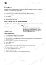 jcb-210x-220x-excavator-operator-manual-9831-3750-maintenance-173.webp JCB 210X, 220X maintenance procedures for machine storage, DEF system storage table, and recommissioning steps.