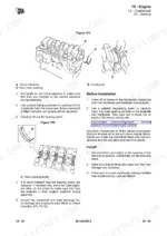 jcb-225-to-330-skidsteer-loader-service-manual-9813-5150-page-297.webp JCB 225, 225T, 260, 260T, 280, 300, 300T, 320T, 325T, 330 engine crankshaft removal and installation procedure diagrams.