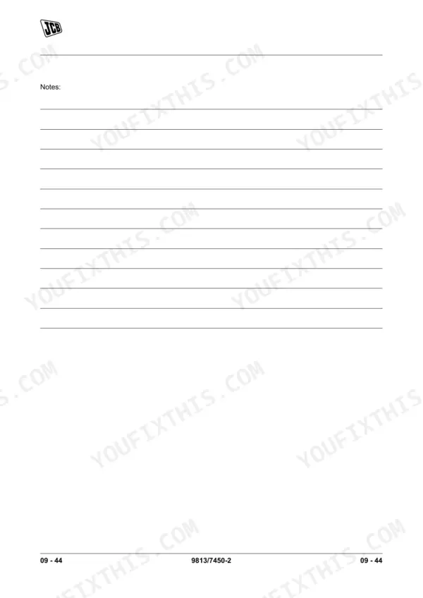 JCB 225T service manual
