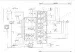 jcb-2cx-to-210s-backhoe-loader-service-manual-9803-7100-hydraulic-95.webp JCB 2CX Backhoe Loader, 210S, 210S U.S.A. build machine, 2CX hydraulic system schematic diagram showing control valves