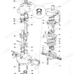 JCB 2D, 2DS, 3, 3C, 3CS, 3D, 700 exploded view diagram of hydraulic pump components with numbered parts list.