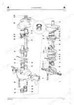 jcb-2d-to-700-excavator-loader-service-manual-9803-3200-exploded-view-82.webp JCB 2D, 2DS, 3, 3C, 3CS, 3D, 700 exploded view diagram of hydraulic pump components with numbered parts list.