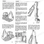 JCB 3C, 3CX, 3D, 4C TURBO, 4CN, SITEMASTER, Hammermaster introduction to excavator loader components, stabilisers, and controls.