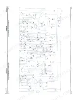 JCB 3CX, 4CX, & Variants, Variants electrical circuit diagram showing numbered components and wiring connections.