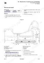 jcb-3ts-8t-3ts-8w-skidsteer-loader-service-manual-en-9813-7400-procedures-51.webp JCB 3TS-8T, 3TS-8W lift arm quickhitch removal and install procedure with component diagram and parts list.