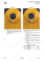 jcb-3ts-8t-3ts-8w-skidsteer-loader-service-manual-en-9813-7400-torque-79.webp JCB 3TS-8T, 3TS-8W lift arm tapered pivot pin adjustment procedure and locking bolt torque values table.
