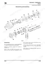 jcb-403-compact-wheel-loader-service-manual-9803-9490-4-exploded-view-213.webp JCB 403, JCB 403 exploded view diagram for hydraulic motor dismantling and assembly procedures.