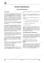 jcb-406-wheeled-loading-shovel-operator-manual-9811-0180-maintenance-60.webp JCB 406 routine maintenance service requirements, owner support, and initial 100-hour inspection procedures.
