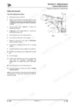 jcb-411-416-wheeled-loading-shovel-service-manual-9803-4150-17-procedures-91.webp JCB 411, 416, 411 Wheeled Loading Shovel, 416 Wheeled Loading Shovel, JCB 444 Dieselmax Series, JCB 444 Series maintenance procedure for installing the loader arm safety maintenance strut.