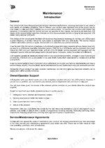 jcb-411ht-413s-417ht-wheel-loader-operator-manual-en-9821-7050-maintenance-155.webp JCB 411HT, 413S, 417HT maintenance introduction page covering owner support, service requirements, and maintenance agreements.