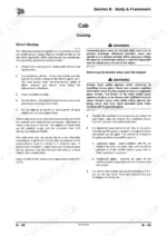 jcb-434s-435s-wheeled-loading-shovel-service-manual-9803-9420-3-procedures-118.webp JCB 434S, 435S, Wheeled Loading Shovel 434S/435S, 435S Machines: Cab glazing direct removal and sealant replacement procedure.