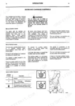 jcb-505-19-505-22-telehandler-operator-manual-9801-7868-controls-39.webp JCB 505-19, 505-22 manual and servo boom and carriage control operation guide with joystick selector diagram.