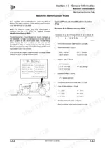 jcb-506-36-to-512-56-loadall-service-manual-9803-3740-08-troubleshooting-24.webp JCB 506-36, 507-42, 509-42, 510-56, 512-56 machine identification plate and PIN breakdown diagram for pre-2010 models.