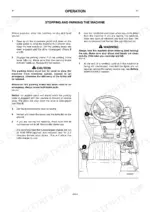 jcb-506b-to-hl-loadall-operator-manual-8205-2-procedures-41.webp JCB 506B, 506C, 508C, 506C (HL) stopping and parking procedure with cab controls diagram.
