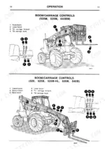 jcb-520-to-530b-hl-loadall-telescopic-handler-operator-manual-9801-7701-procedures-25.webp JCB 520, 520M, 520-HL, 525B, 52B-HL, 540B, 540BM, 530B, 530B-HL boom and carriage control lever operation diagrams.