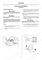 jcb-528-70-528s-530-60-loadall-operator-manual-operations-68.webp JCB 528-70, 528S, 530-60 operation manual page for handling palleted loads, including fork adjustment and lifting procedures.