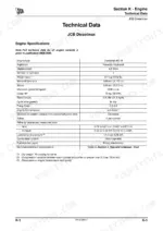 jcb-530-70-530-110-loadall-service-manual-9813-3850-2-specs-528.webp JCB 530-70, 530-110 technical data table for Dieselmax engine specifications including bore, stroke, and valve clearances.
