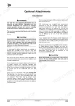 jcb-531-70-to-541-70-loadalls-operator-manual-9811-5800-attachments-249.webp JCB 531-70 to 541-70 manual page covering safety warnings and introduction for optional machine attachments.