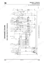 jcb-8014-to-8020-mini-excavator-service-manual-9803-9350-6-wiring-195.webp JCB 8014, 8016, 8018, 8020 electrical schematic circuit diagram showing fuses, relays, and component wiring connections.