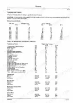 jcb-802-7-803-804-mini-excavator-service-manual-9803-3110-torque-18.webp JCB 802.7, 803, 804 service manual torque settings table for metric grade 8.8 bolts and important component tightening points.