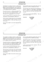 JCB 802.7 Super, 803 Plus, 803 Super, 804 Super operation manual introduction and safety guidelines for machine controls.