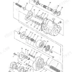 JCB 802, 802.4, 802 Super, 801.4 hydraulic pump exploded view diagram showing internal gear and shaft components.