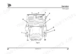 jcb-8056-midi-excavator-operator-manual-9801-9075-1-controls-56.webp JCB 8056 operator manual cab layout diagram showing numbered controls, joysticks, and seat position.