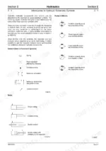 jcb-8080-midi-excavator-service-manual-9803-9330-issue-3-hydraulic-260.webp JCB 8080, 4JG1 hydraulic schematic symbols guide for pumps, motors, and rams with flow and control definitions.