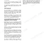 JCB 926, 930, 940, 950, 926-2, 926-4, 930-2, 930-4, 940-2, 940-4, 950-4 manual page on machine security and CESAR scheme.