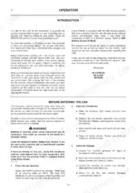 JCB Fastrac 2140 operation manual page covering pre-entry cab checks, ROPS inspection, and machine damage safety procedures.