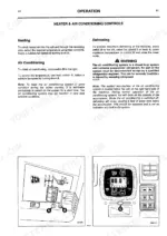 jcb-fastrac-to-1135-tractor-operator-manual-9801-1411-operations-29.webp JCB FASTRAC 1115, 1135 heater and air conditioning controls operation and dashboard display diagrams.