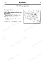 jcb-fastrac-to-145t-tractor-operator-manual-9801-1310-exploded-view-99.webp JCB FASTRAC 125, 145T maintenance procedure for checking PTO and range gearbox oil level using dipstick A.