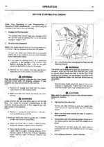 jcb-fastrac-to-185-tractor-operator-manual-9801-1331-controls-32.webp JCB FASTRAC 125, 135, 155, 185 engine pre-start inspection and steering column adjustment procedure diagram.