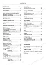 jcb-fastrac-to-185-tractor-operator-manual-9801-1361-troubleshooting-6.webp JCB FASTRAC 135, 155, 185 service manual table of contents for maintenance and specifications sections.
