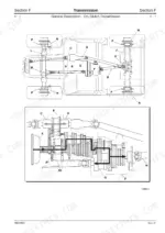 jcb-fastrac-to-3185-fastrac-service-manual-9803-8020-system-diagram-681.webp JCB Fastrac 2000 3000 Series dry clutch transmission general description, drivetrain layout, and gear flow diagram.