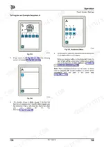 jcb-fastrac-to-7270-wheeled-agricultural-tractor-operator-manual-9811-1851-troubleshooting-168.webp JCB FASTRAC 7170, 7200, 7230, 7270 touch screen operation manual showing sequence programming and implement menu diagrams.