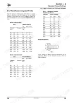jcb-fastrac-to-8310-agricultural-tractor-service-manual-9813-0350-1-torque-11.webp JCB Fastrac 8280, 8310 standard torque settings tables for metric grade 8.8, 10.9 bolts and internal hexagon screws.