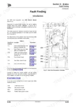 jcb-fastrac-to-8310-agricultural-tractor-service-manual-9813-0350-1-troubleshooting-656.webp JCB Fastrac 8280, 8310 brake system fault finding, test point locations, and air circuit color codes.
