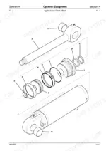 jcb-fastrac-to-plus-fastrac-service-manual-9803-8030-exploded-view-105-1.webp JCB Fastrac 3170-3230 exploded view diagram of the agricultural front hitch hydraulic cylinder components.