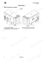 jcb-g115-to-g91qs-generator-operator-manual-9821-7700-system-diagram-14.webp JCB G115, G115QS, G115S, G116QS, G140, G140QS, G140S, G141, G141QS, G65, G65QS, G65S, G66QS, G90, G90QS, G90S, G91QS generator main component location diagram showing access panels and doors.
