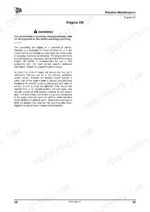 jcb-g17-to-g33q-generator-set-operator-manual-9811-2800-operations-24.webp JCB G17, G17Q, G20R, G22, G22Q, G30R, G33, G33Q engine oil routine maintenance and dipstick check procedure page.