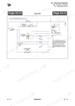 jcb-jcb-to-cyl-engine-service-manual-9806-6400-4-wiring-575.webp JCB JCB T4F 444 Elec Engine (4 Cyl), T4F 448 Elec Engine (4 Cyl) electrical schematic showing battery, fuses, and starter.