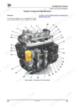 jcb-jcb-to-engine-engine-operator-manual-9811-1650-exploded-view-24.webp JCB JCB DIESELMAX T3 SE ENGINE, 9811/1650, diagram showing numbered external engine component identification.